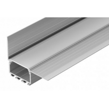 Профиль PLS45-F-HIDE-2000 (Arlight, Алюминий)/Экран MAT-L для профиля PLS-LOCK (Arlight, Пластик)