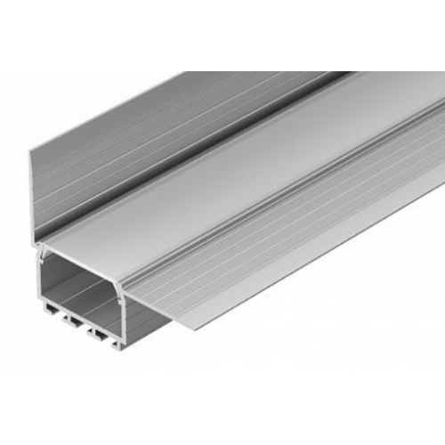 Профиль PLS45-F-HIDE-2000 (Arlight, Алюминий)/Экран MAT-L для профиля PLS-LOCK (Arlight, Пластик)