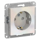 ATN000445 - AtlasDesign РОЗЕТКА с заземлением со шторками, 16А, механизм, ЖЕМЧУГ ATN000445 - AtlasDesign РОЗЕТКА с заземлением со шторками, 16А, механизм, ЖЕМЧУГ