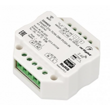 ДИММЕР SMART-D14-TUYA-DIM-PUSH-IN (230V, 1.5A, 0/1-10V, 2.4G) (ARLIGHT, IP20 ПЛАСТИК, 5 ЛЕТ)