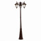 SL083.705.03 Светильник уличный наземный ST-Luce Кофейный/Кофейный, Прозрачный E27 3*60W