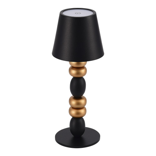 SL1011.414.01 Прикроватная лампа ST-Luce Черный, Золотистый/Черный LED 1*3W 3000-6000K