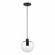 SL1056.403.01 Подвес ST-Luce Черный/Прозрачный E27 1*60W