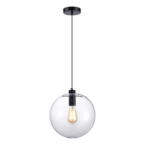 SL1056.423.01 Подвес ST-Luce Черный/Прозрачный E27 1*60W