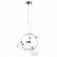 SL1133.213.01 Светильник подвесной ST-Luce Латунь/Прозрачный LED 1*14W 3000K