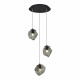 SL1175.403.03 Светильник подвесной ST-Luce Черный/Серо-зеленый E14 3*40W