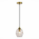 SL1188.303.01 Подвес ST-Luce Латунь/Коньячный E14 1*40W