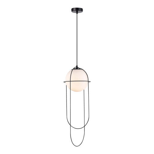 SL1189.403.01 Подвес ST-Luce Черный/Опал E27 1*60W