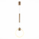 SL1578.203.01 Подвес ST-Luce Золотистый/Золотистый, Белый LED 1*15W 3000K