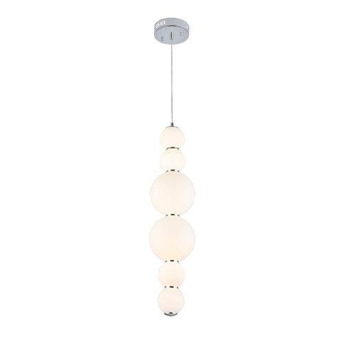 SL1583.103.01 Светильник подвесной ST-Luce Хром/Белый LED 1*24W 3000K