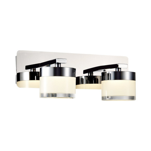 SL1600.101.02 Светильник настенный ST-Luce Хром/Белый LED 2*5W 4000K