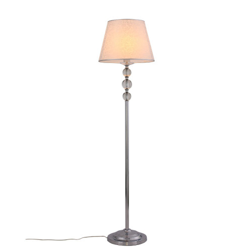 *SL176.105.01 Торшер ST-Luce Хром, Прозрачный/Белый, Хром E14 1*40W (из 2-х коробок)