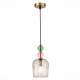 SL2000.223.01 Подвес ST-Luce Золотистый/Розовый E14 1*40W