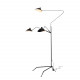 SL305.405.03 Торшер ST-Luce Черный/Черный, Белый E27 3*60W