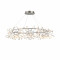 SL379.103.216 Люстра подвесная ST-Luce Серебристый/Белый LED 216*0,5W 3500K