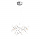 SL379.103.30 Люстра подвесная ST-Luce Серебристый/Белый LED 30*0,5W 3500K