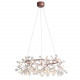 SL379.203.135 Люстра подвесная ST-Luce Медный/Белый LED 135*0,3W 3500K