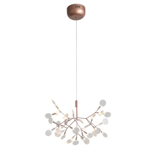 SL379.203.30 Люстра подвесная ST-Luce Медный/Белый LED 30*0,5W 3500K