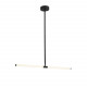 SL393.403.02 Светильник подвесной ST-Luce Черный/Белый LED 2*10W 4000K