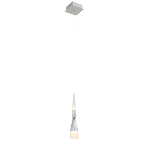SL405.103.01 Подвес ST-Luce Хром/Хром, Белый LED 1*7W 3000K