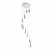 SL405.103.10 Светильник подвесной ST-Luce Хром/Белый, Хром LED 10*7W 3000K