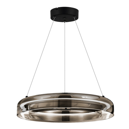 SL6019.333.01 Светильник подвесной ST-Luce Черный/Дымчатый, Белый LED 1*36W 3000K