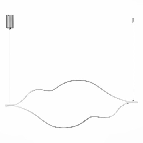 SL6106.103.45 Светильник подвесной ST-Luce Никель/Белый LED 1*45W 4000K