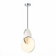 SL6107.103.01 Светильник подвесной ST-Luce Хром/Белый Хром LED 1*14W 3000K