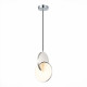 SL6107.113.01 Светильник подвесной ST-Luce Хром/Белый Хром LED 1*12W 3000K