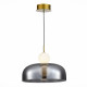 SL6112.203.07 Подвес ST-Luce Золотистый/Молочно-белый,Прозрачно-Дымчатый LED 1*7W