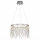 SL6201.103.24 Люстра подвесная ST-Luce Серебристый/Прозрачный LED 1*24W 3000K/4000K/6000K