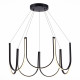 SL6202.403.01 Светильник подвесной ST-Luce Черный LED 1*90W 3000K