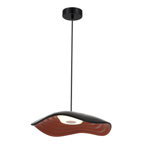 *SL6208.401.12 Светильник подвесной ST-Luce Черный/Черный, Оранжевый LED 1*12W 3000K
