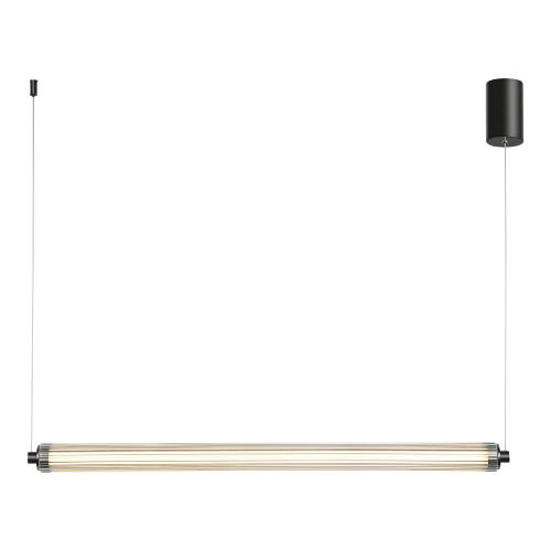 SL6224.413.01 Светильник подвесной ST-Luce Черный/Прозрачный LED 1*30W 4000K