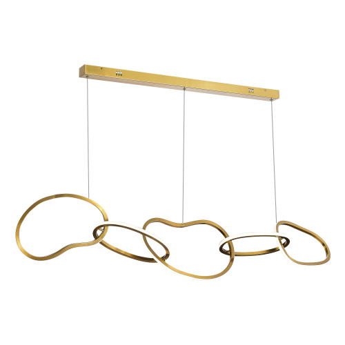 SL6505.203.50 Светильник подвесной ST-Luce Золотистый/Золотистый LED 1*50W 4000K