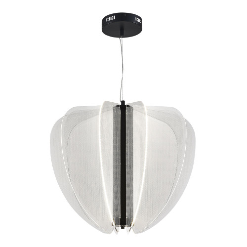SL6509.403.01 Светильник подвесной ST-Luce Черный/Прозрачный LED 1*45W 4000K