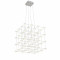 *SL797.103.64 Люстра подвесная ST-Luce Хром/Белый LED 64*0,6W 4000K