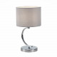 SLE105304-01 Прикроватная лампа Хром/Серый E14 1*40W