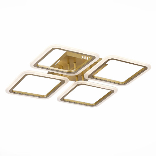 SLE200422-04 Светильник потолочный Золотистый/Белый LED 1*112W 3000-6000K
