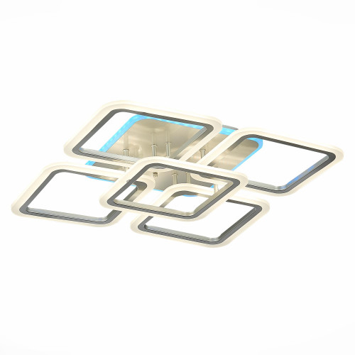 *SLE200492-05RGB Светильник потолочный Серебристый/Белый LED 1*140W RGB 10W 3000-6000K