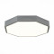 SLE200872-01 Светильник потолочный Серый/Белый LED 1*45W 3000K/4000K/6000K