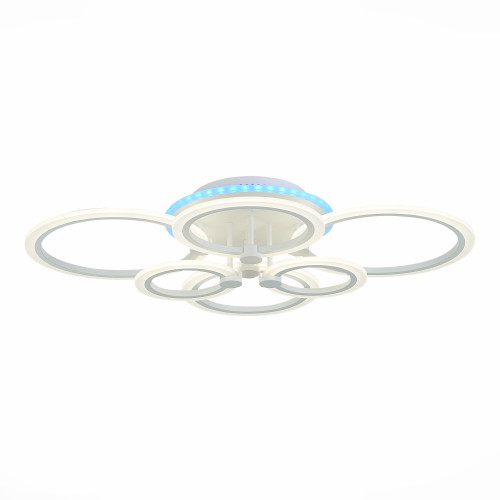 SLE500552-06RGB Светильник потолочный Белый/Белый LED 1*132W RGB 8W 3000-6000K