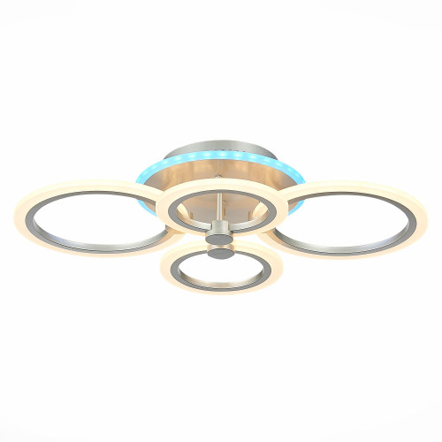 SLE500592-04RGB Светильник потолочный Серебристый/Белый LED 1*72W RGB 7W 3000-6000K