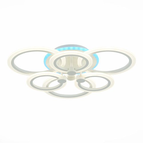 *SLE500652-06RGB Светильник потолочный Белый/Белый LED 1*108W RGB 8W 3000-6000K