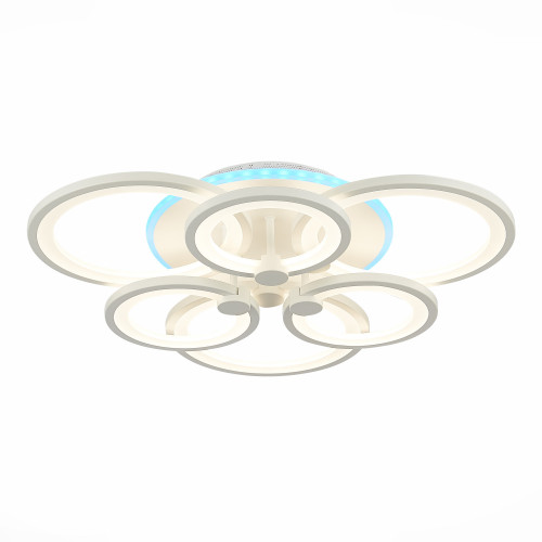 *SLE500752-06RGB Светильник потолочный Белый/Белый LED 1*144W RGB 8W 3000-6000K