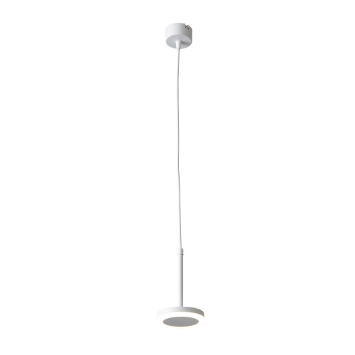 ST104.503.06 Светильник подвесной Белый LED 1*6W 3000K 468Lm Ra>80 120° IP20 D112xH184 170-240V