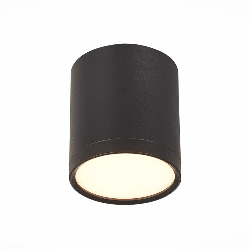 ST113.432.05 Светильник потолочный Черный LED 1*5W 3000K 390Lm Ra>80 120° IP20 D68xH75 170-240V