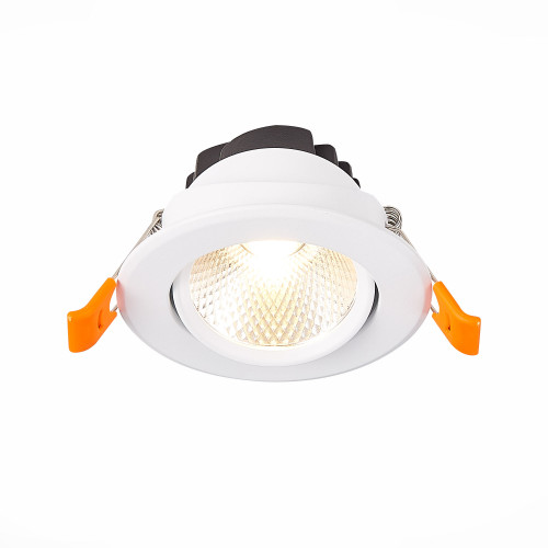 ST211.538.08.36 Св-к встр. Белый LED 1*8W 3000K 640Lm Ra80 36° IP20 D86xH50 220-240V