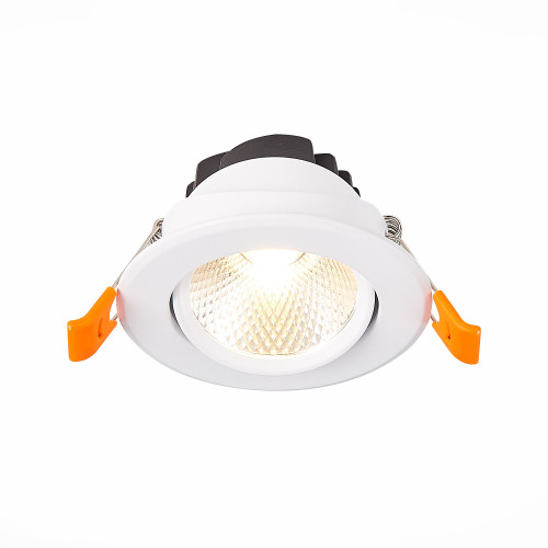 ST211.548.08.24 Св-к встр. Белый LED 1*8W 4000K 640Lm Ra80 24° IP20 D86xH50 220-240V