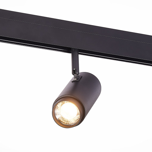 ST357.446.06 Магнитный трековый светильник ZOOM Черный LED 1*6W 4000K 667Lm Ra>90 10-60° IP20 L137xW